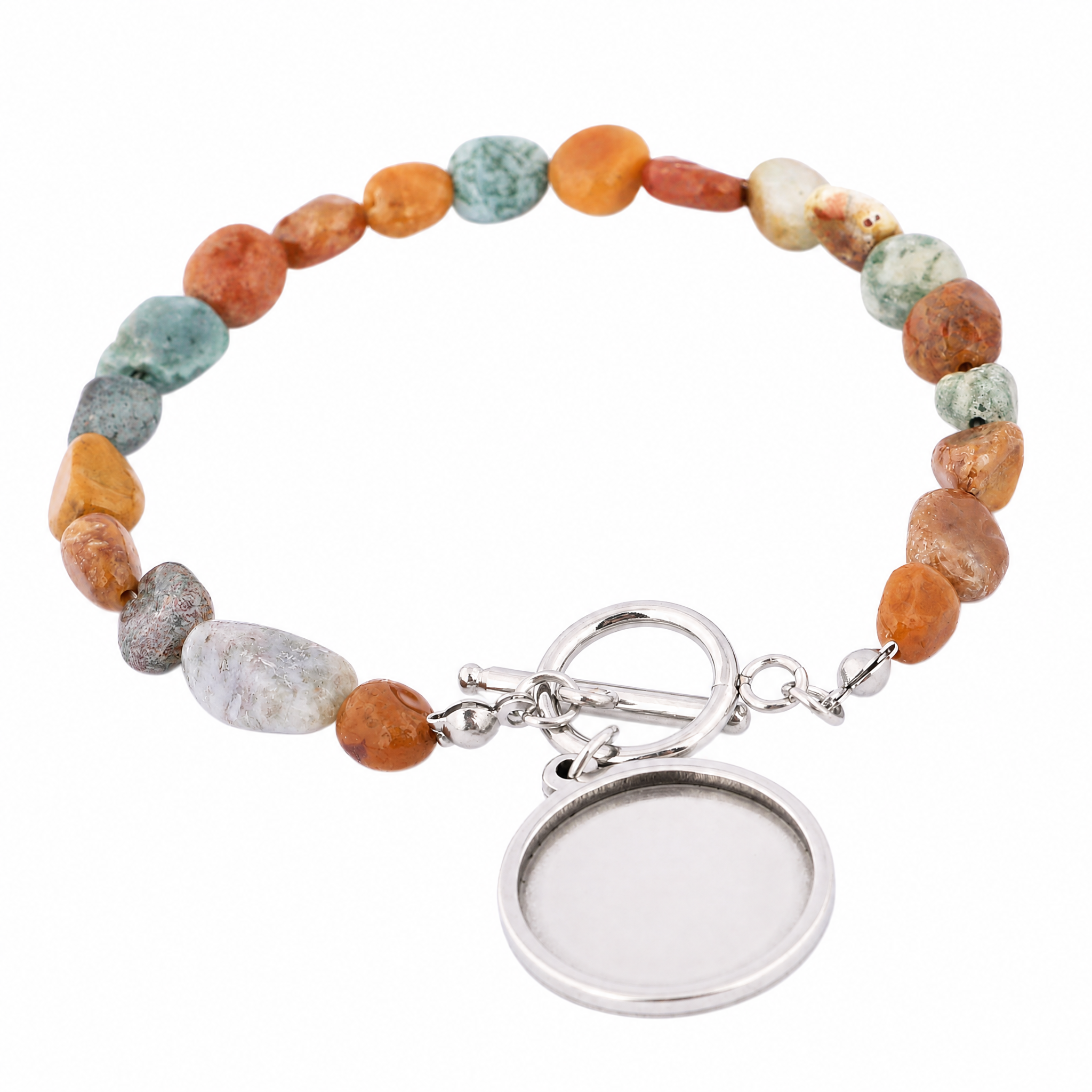 2pcs Natural Stone Beaded Brac – Jewelry Making Stones Bewertung und Preis