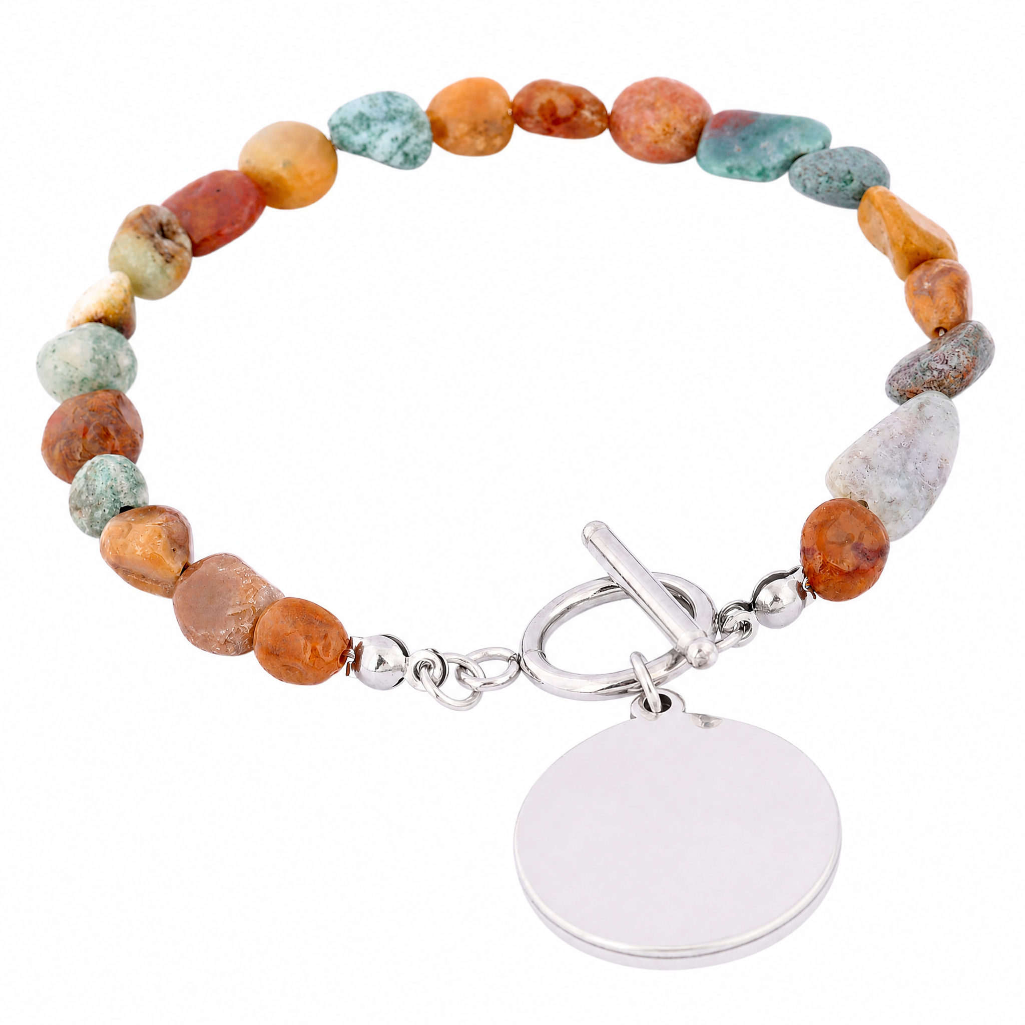 2pcs Natural Stone Beaded Brac – Jewelry Making Stones Bewertung und Preis