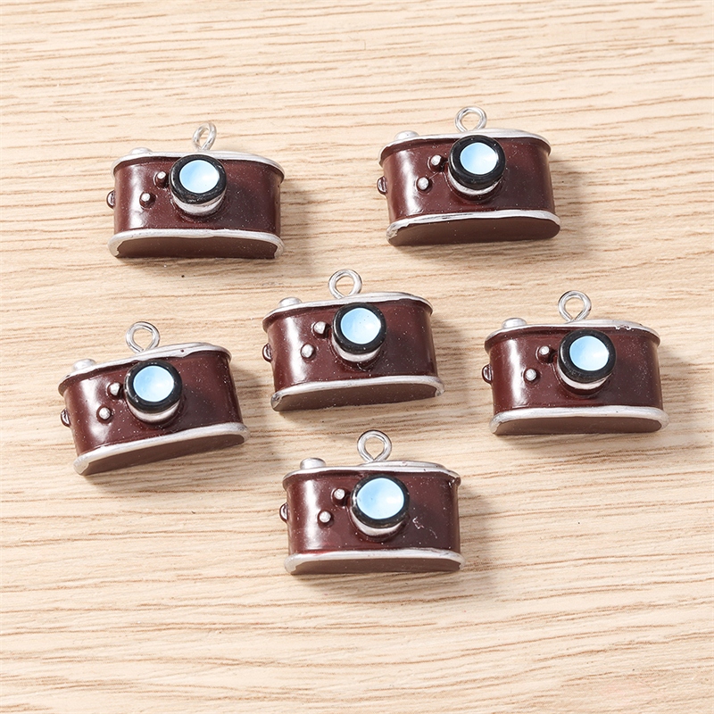 10pcs 21x16mm Cute Resin Camer – Jewelry Making Videos Bewertung und Preis