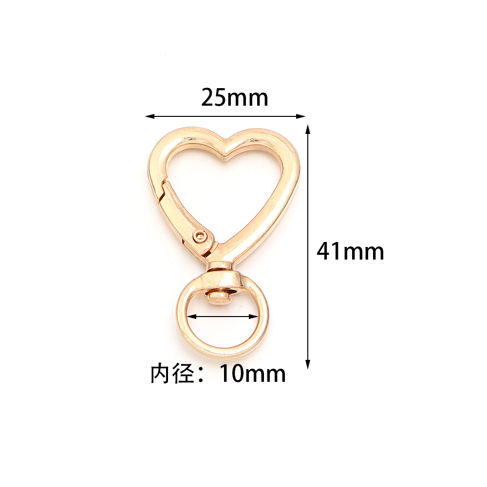 5-10pcs Alloy Heart Lobster Cl – Jewelry Making Rings Bewertung und Preis