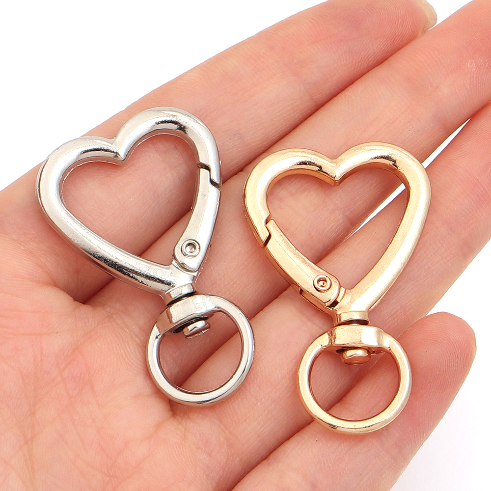 5-10pcs Alloy Heart Lobster Cl – Jewelry Making Rings Bewertung und Preis
