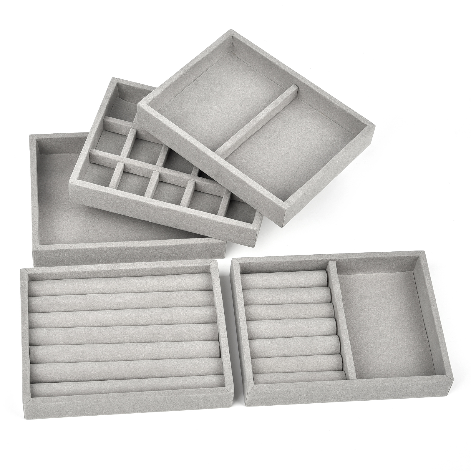 Velvet Jewelry Box Display Tra – Jewelry Making Organizer Bewertung und Preis