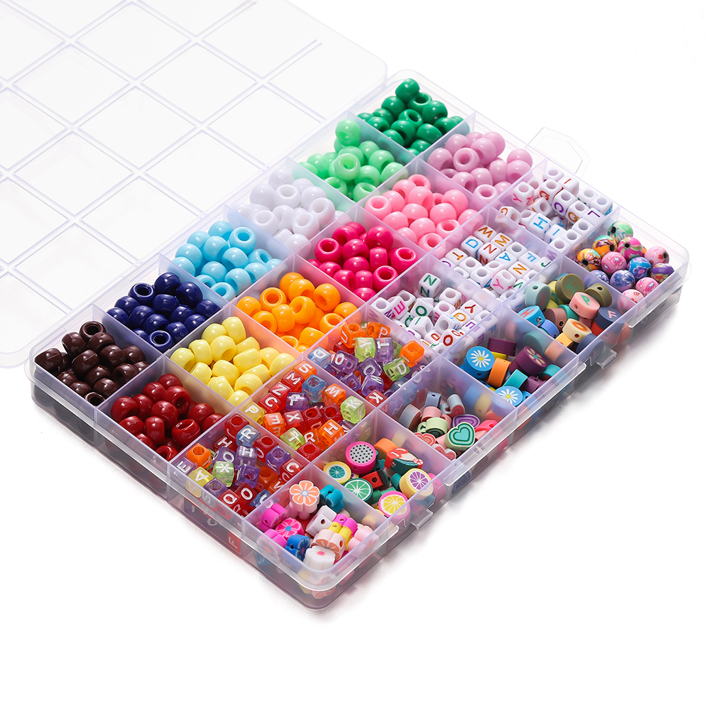 680pcs/Box Colorful Acrylic Po – Jewelry Making Box Bewertung und Preis