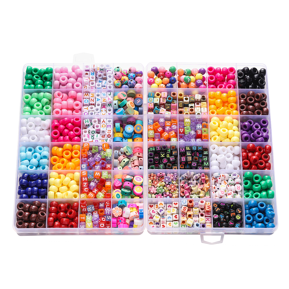 680pcs/Box Colorful Acrylic Po – Jewelry Making Box Bewertung und Preis