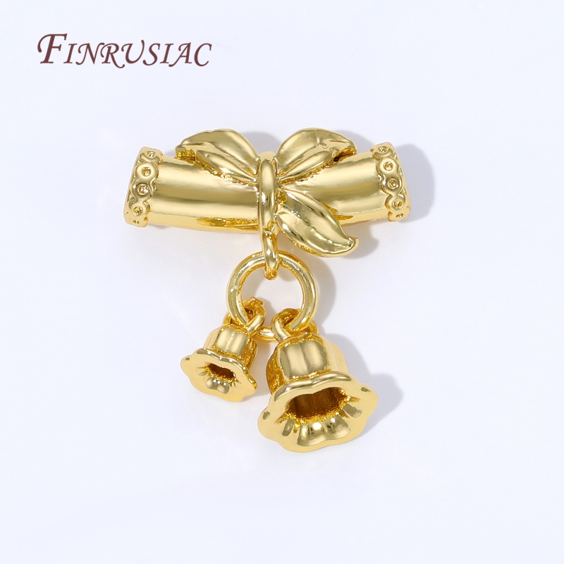 2/4/8Pcs 18K Gold Plated Bail  – Crimp Bead Tube Bewertung und Preis
