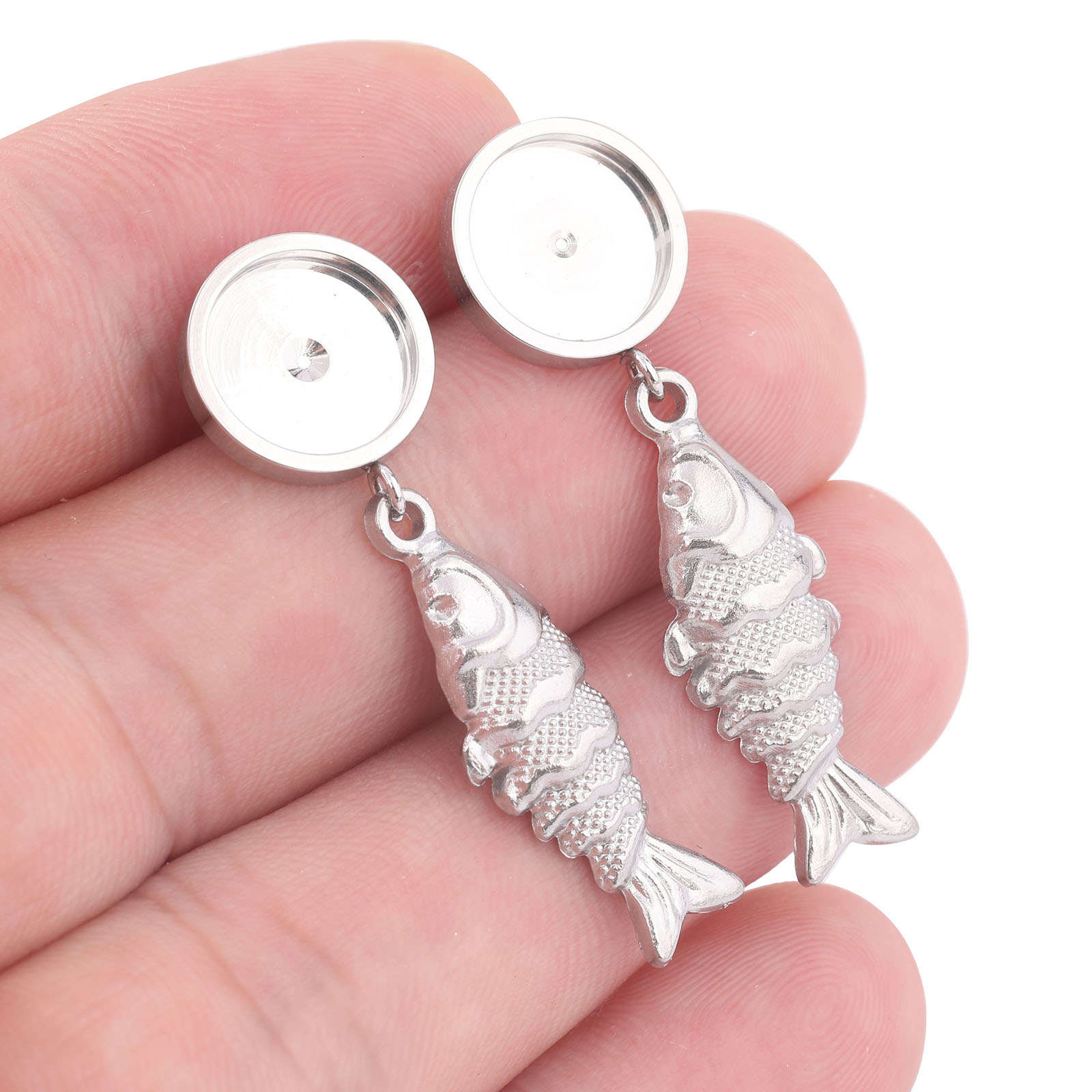 6pcs Stainless Steel Fish Char – Jewelry Making Soldering Kit Bewertung und Preis