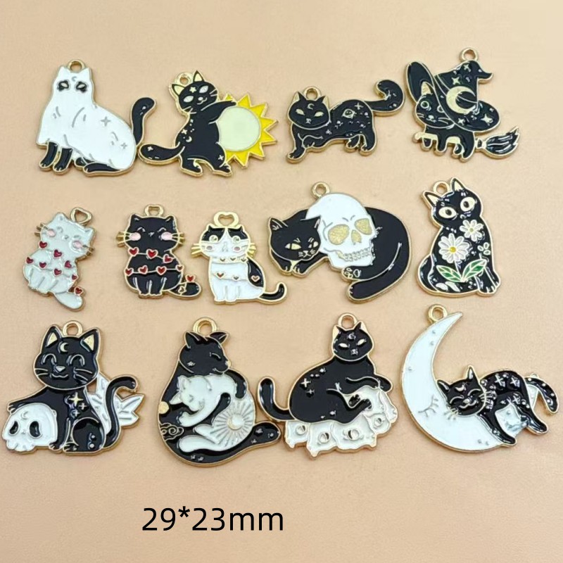 10pcs Original Alloy Enamel Bl – Jewelry Making Factory Bewertung und Preis