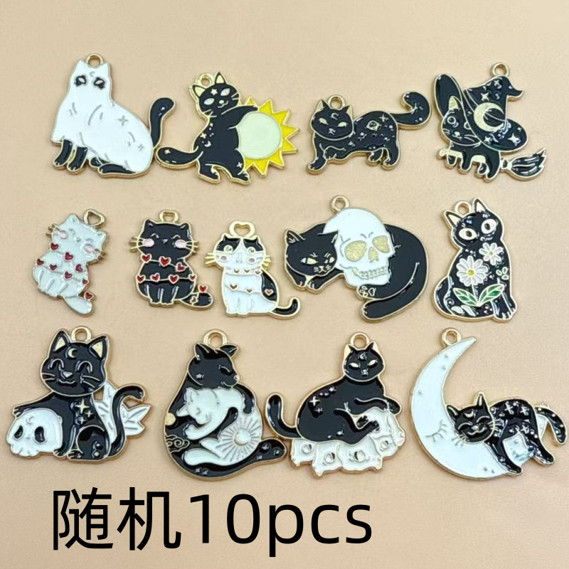 10pcs Original Alloy Enamel Bl – Jewelry Making Factory Bewertung und Preis