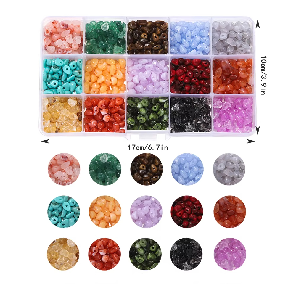About 525pcs/Box Imitation Nat – Jewelry Making Organizer Bewertung und Preis