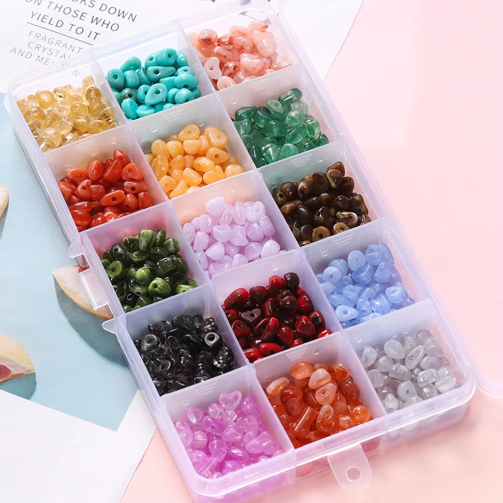 About 525pcs/Box Imitation Nat – Jewelry Making Organizer Bewertung und Preis