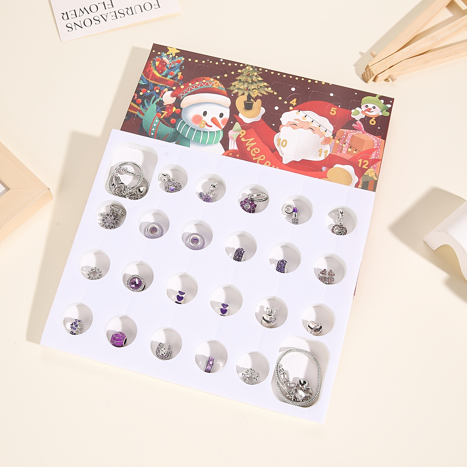Christmas purple beads DIY jew – Jewelry Making Box Bewertung und Preis