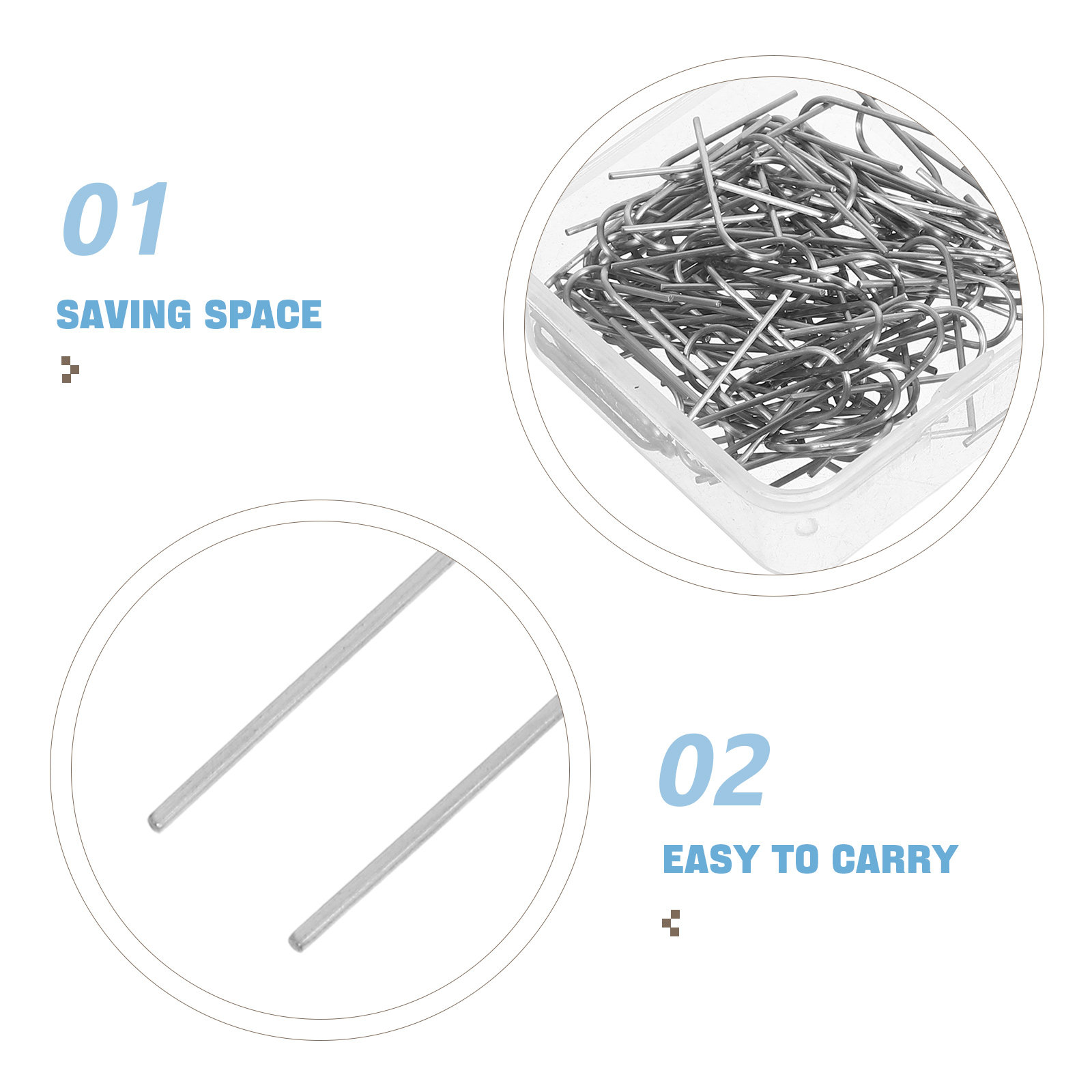 60Pcs Nichrome U Hooks Jump Ri – Jewelry Making Box Bewertung und Preis