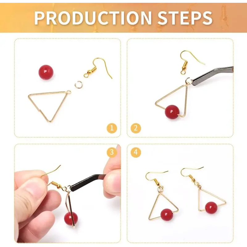 100/500pcs DIY Earring Finding – Jewelry Making Factory Bewertung und Preis