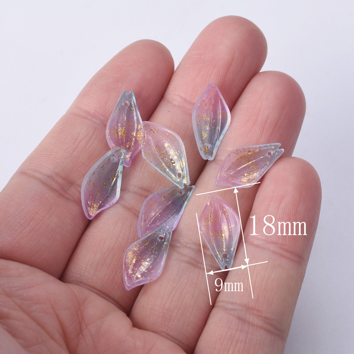 10pcs Flower Petal Shape 18x9m – Jewelry Making Qc Bewertung und Preis