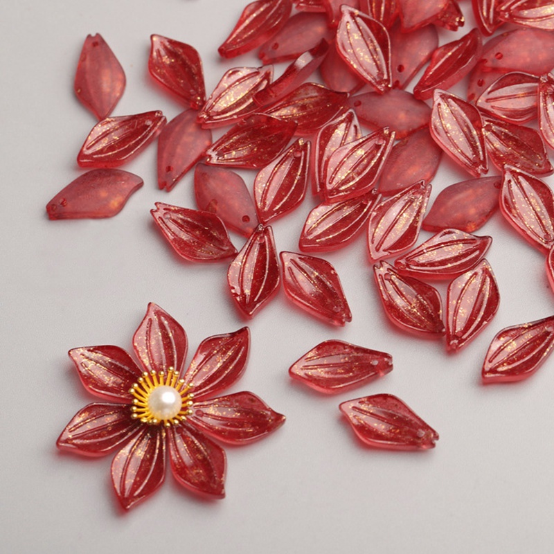 10pcs Flower Petal Shape 18x9m – Jewelry Making Qc Bewertung und Preis