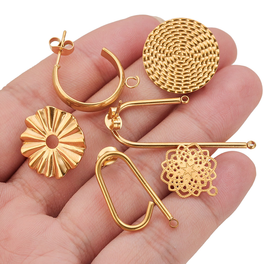 10pcs Stainless Steel Earrings – Jewelry Making Soldering Kit Bewertung und Preis