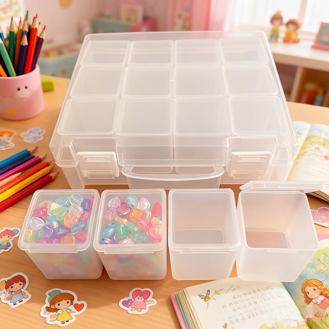 12-Grid Large Capacity Plastic – Jewelry Making Organizer Bewertung und Preis