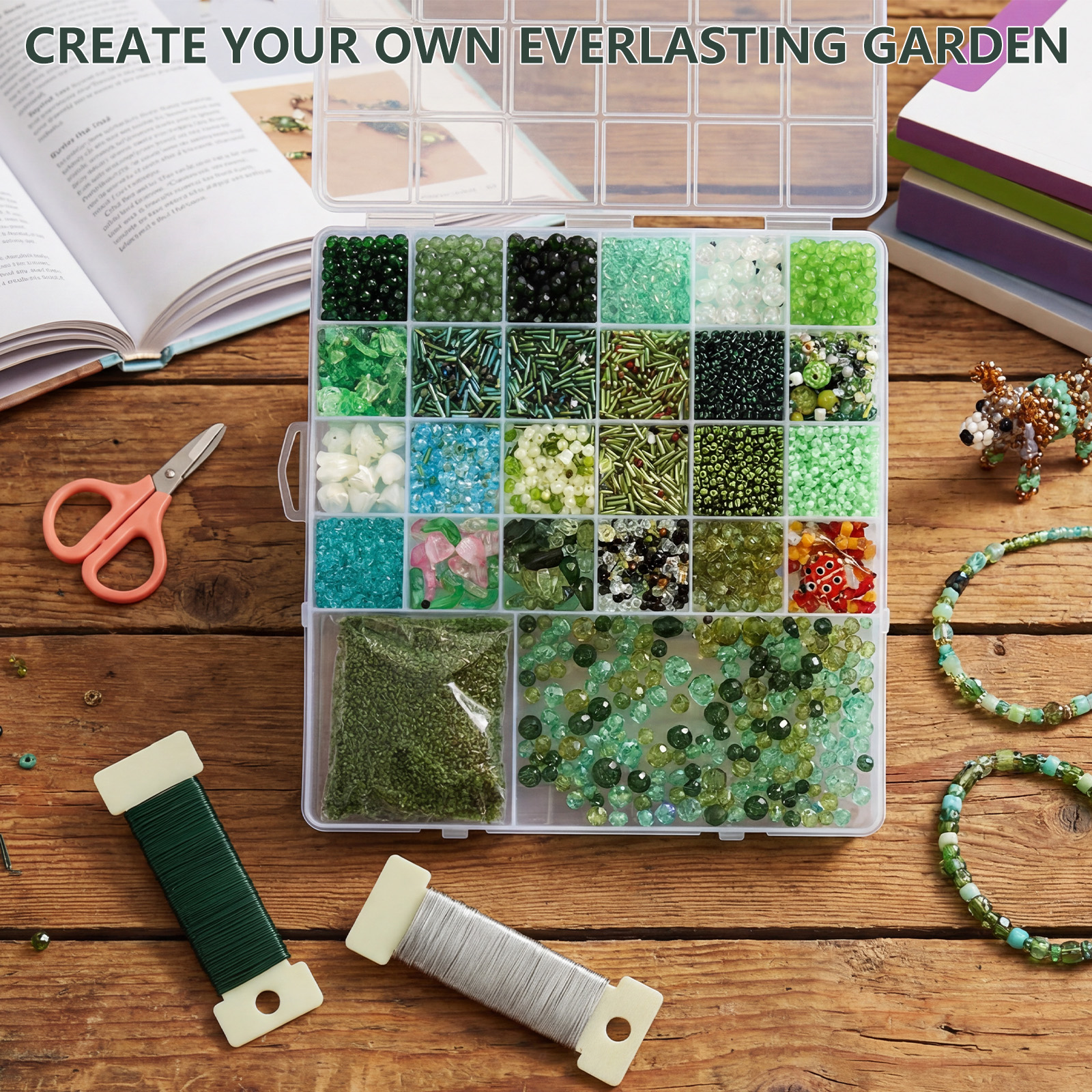 Beaded Plant Kit with Artifici – Jewelry Making Videos Bewertung und Preis