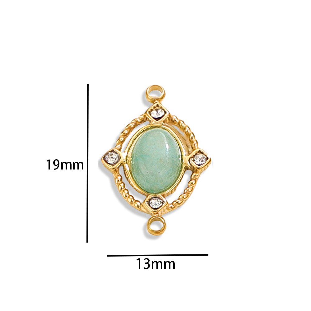 1Piece  Vintage Enamel Natural – Jewelry Making Stones Bewertung und Preis