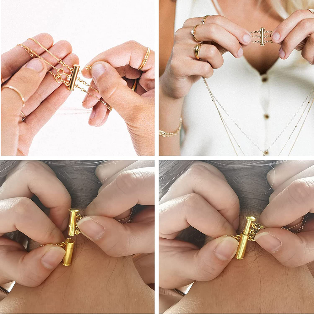 2pcs Multi Strand Necklace Lay – Jewelry Making School Bewertung und Preis