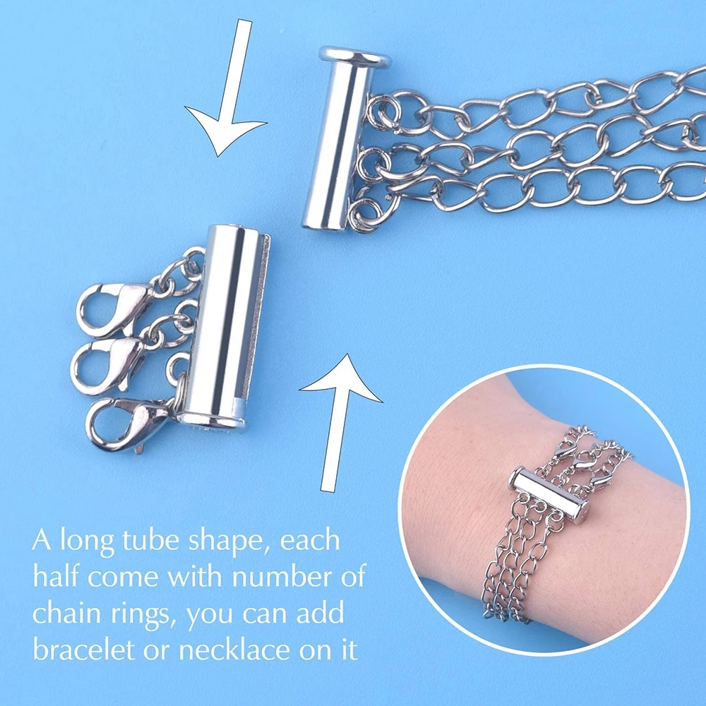 2pcs Multi Strand Necklace Lay – Jewelry Making School Bewertung und Preis