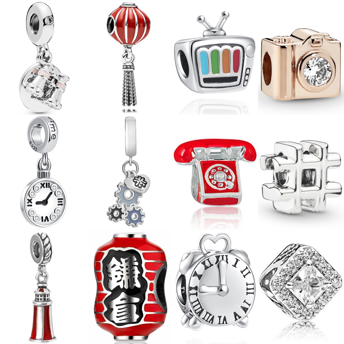 925 Sterling Silver Telephone  – Jewelry Making Videos Bewertung und Preis
