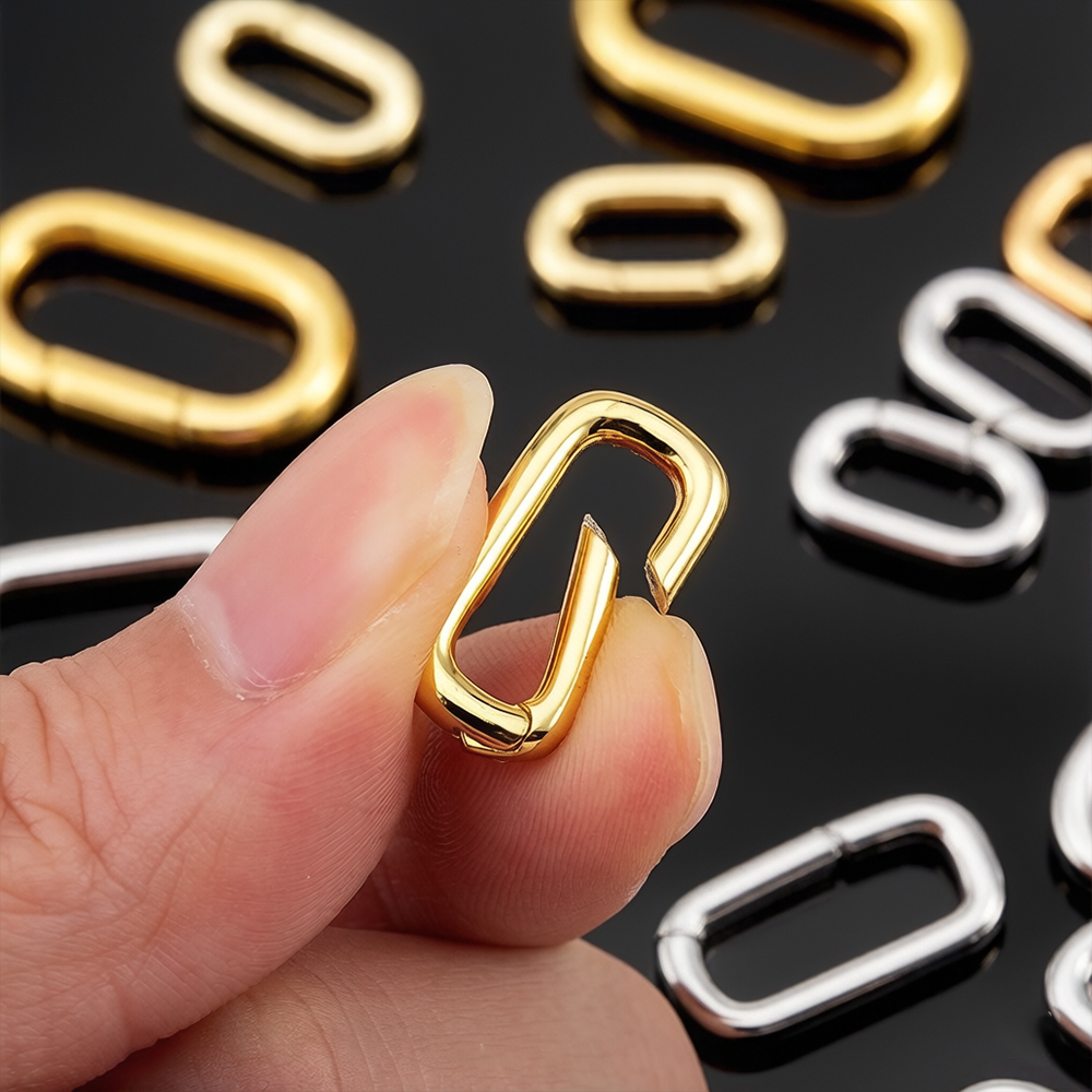 2pcs 18K Gold Plated Filled Ov – Jewelry Making School Bewertung und Preis