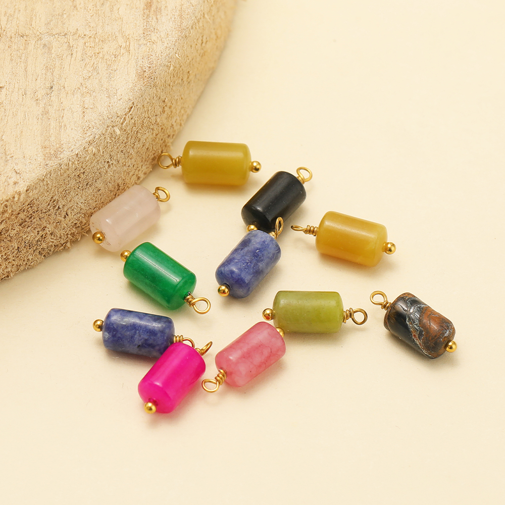 10pcs Stainless Steel Natural  – Jewelry Making Stones Bewertung und Preis