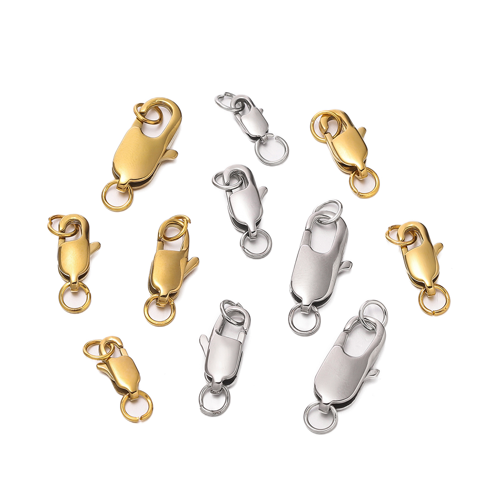 5pcs Gold/Steel Color Stainles – Jewelry Making Rings Bewertung und Preis