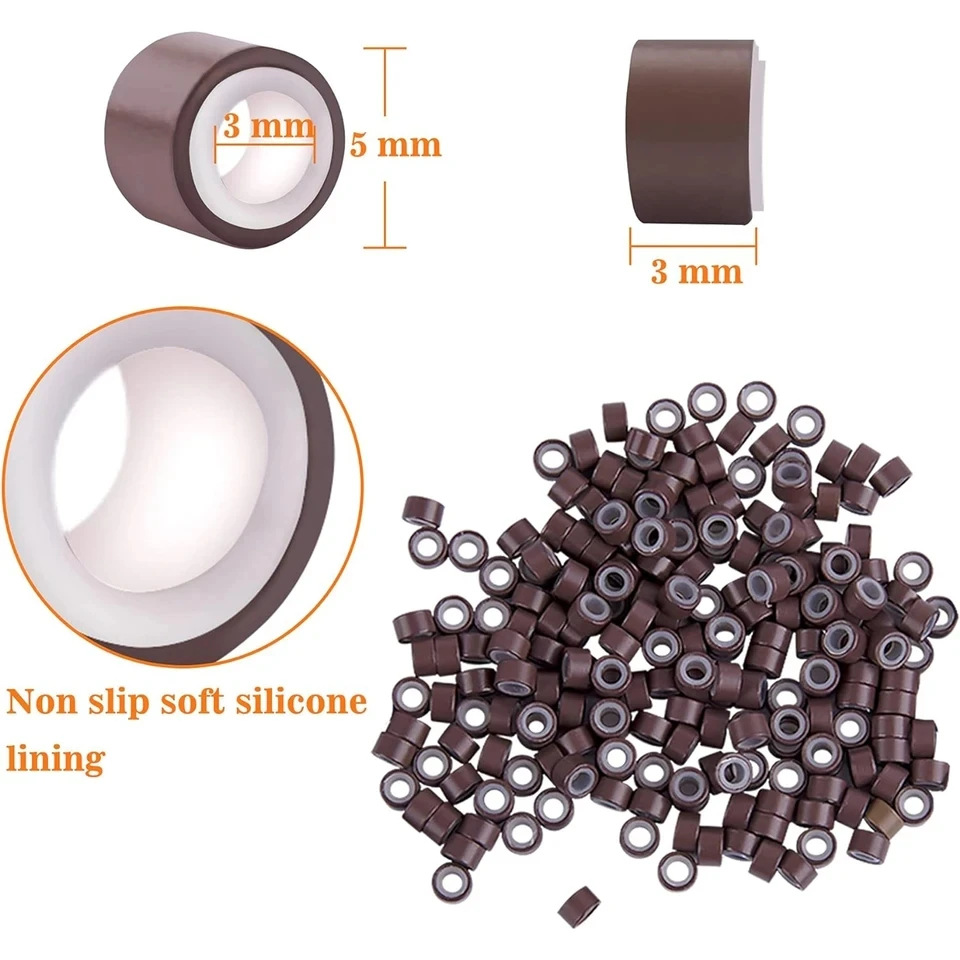 100pcs 5.0*3.0*3.0mm Micro Sil – Crimp Bead Tube Bewertung und Preis