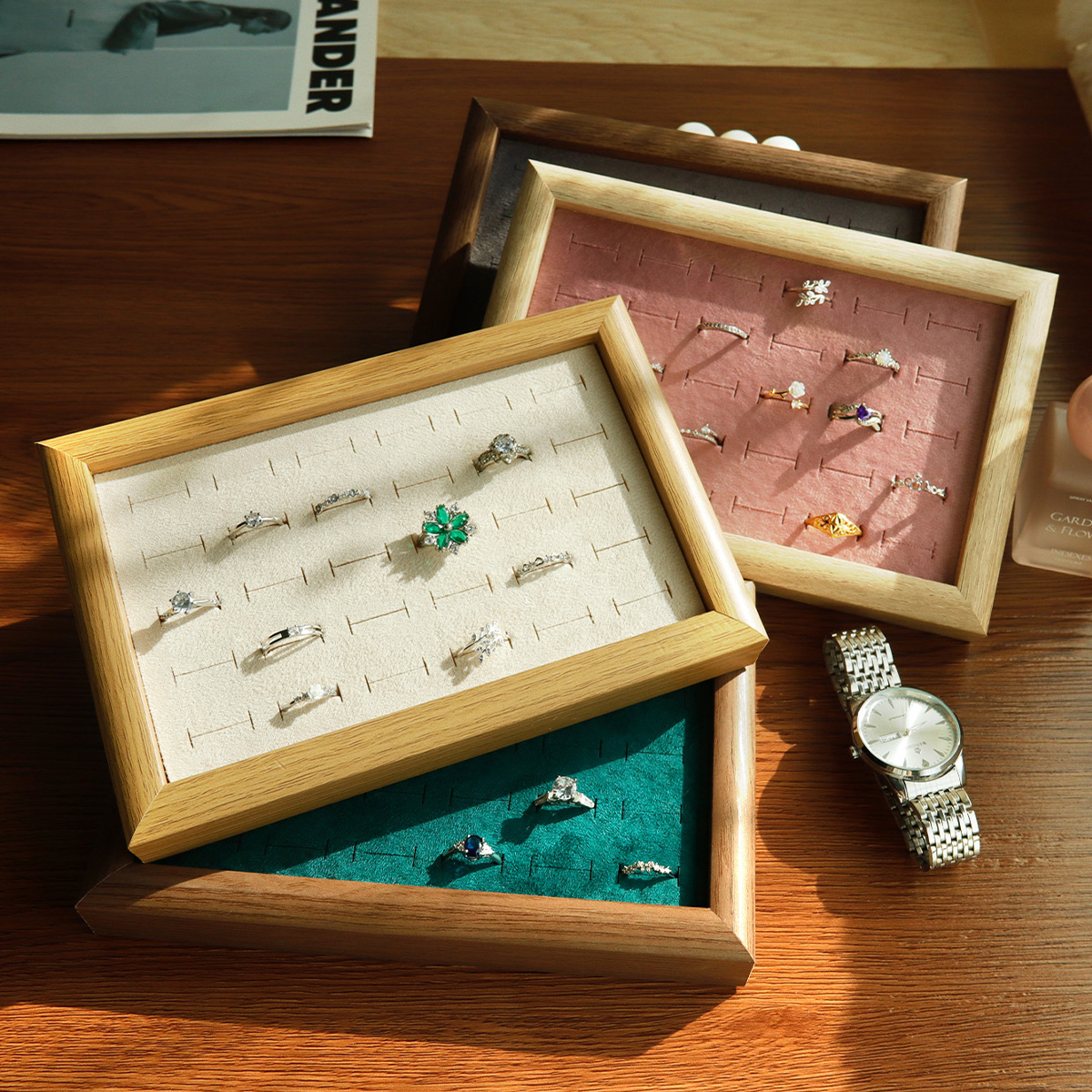 Jewelry Trays Velvet 30 Slot R – Jewelry Making Organizer Bewertung und Preis