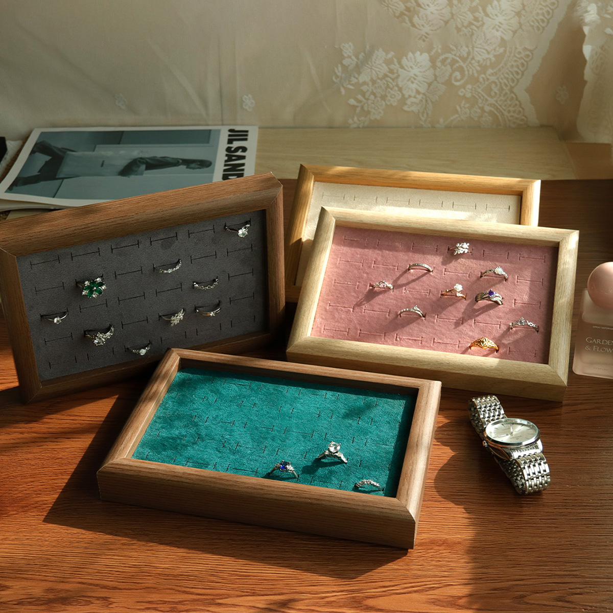 Jewelry Trays Velvet 30 Slot R – Jewelry Making Organizer Bewertung und Preis