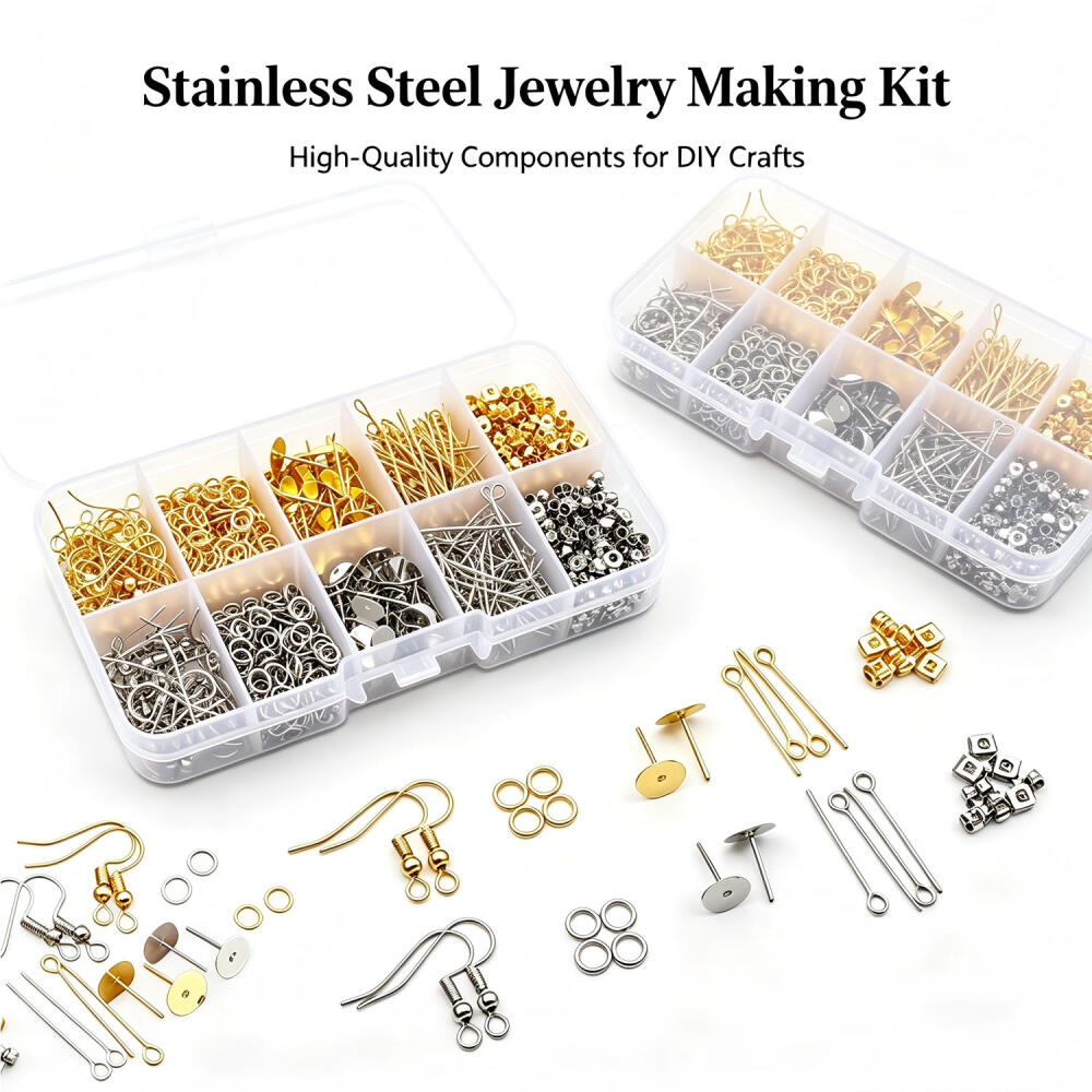 1 Set Box Ear Hook Single Loop – Jewelry Making Organizer Bewertung und Preis