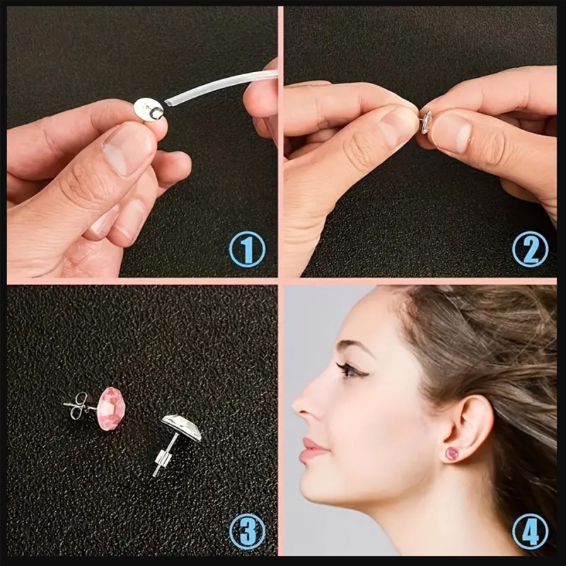 1 Set Box Ear Hook Single Loop – Jewelry Making Organizer Bewertung und Preis