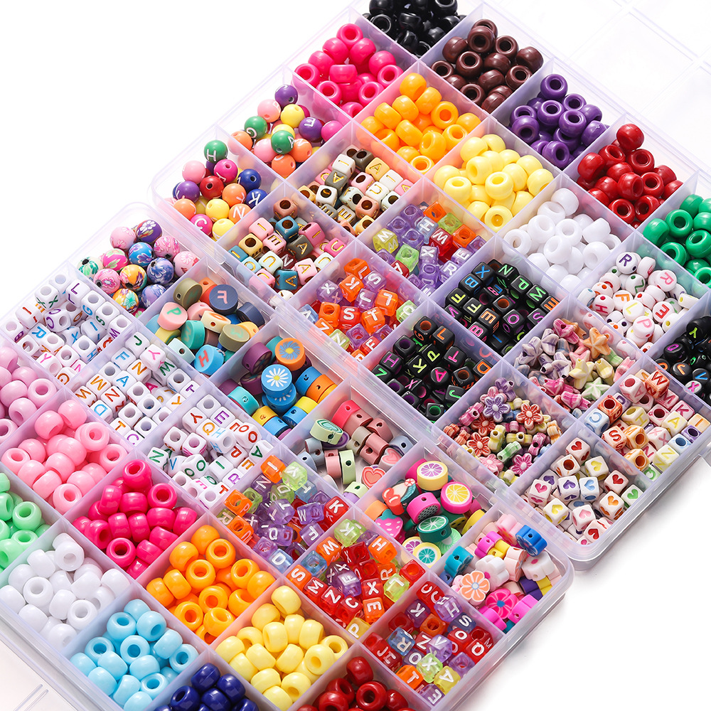 1 Box Colorful Acrylic Pony Be – Jewelry Making Box Bewertung und Preis