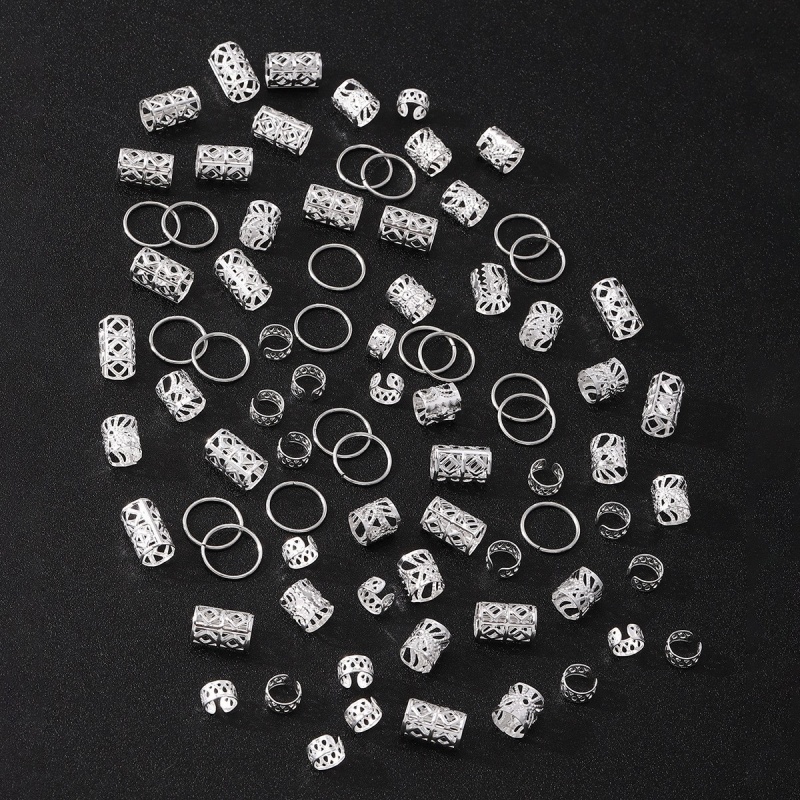 80pcs Alloy Dreadlock Hair Bea – Crimp Bead Tube Bewertung und Preis
