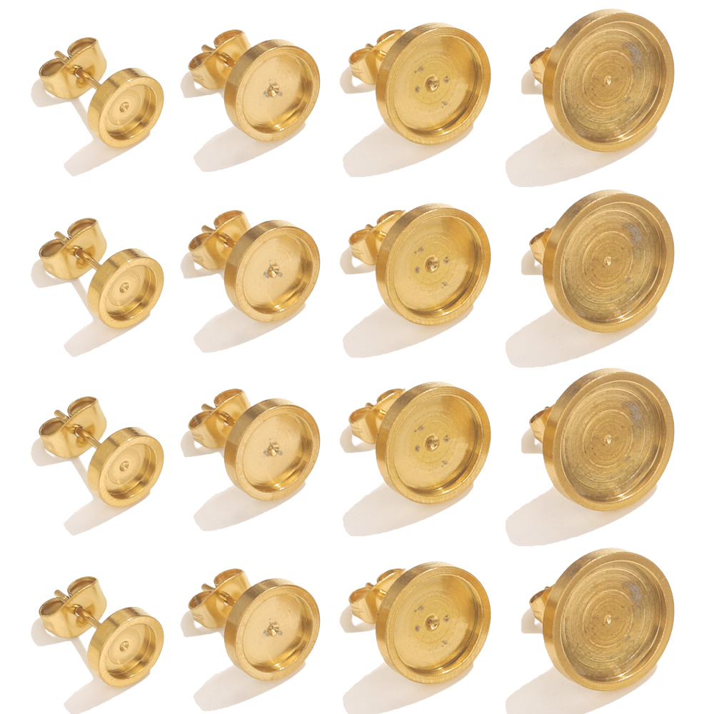 10pcs Stainless Steel Gold Ear – Jewelry Making Soldering Kit Bewertung und Preis