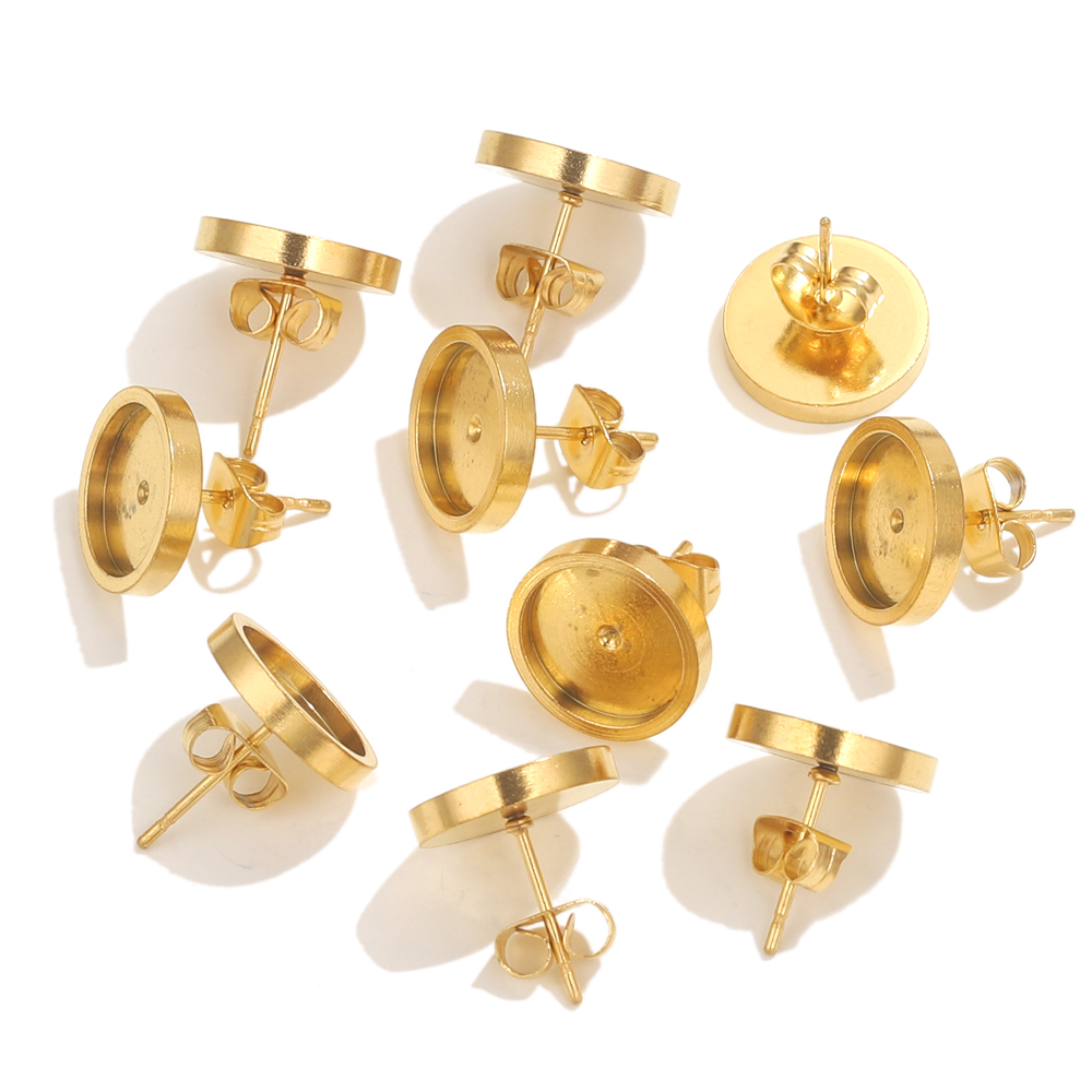10pcs Stainless Steel Gold Ear – Jewelry Making Soldering Kit Bewertung und Preis