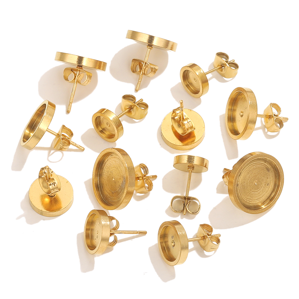 10pcs Stainless Steel Gold Ear – Jewelry Making Soldering Kit Bewertung und Preis