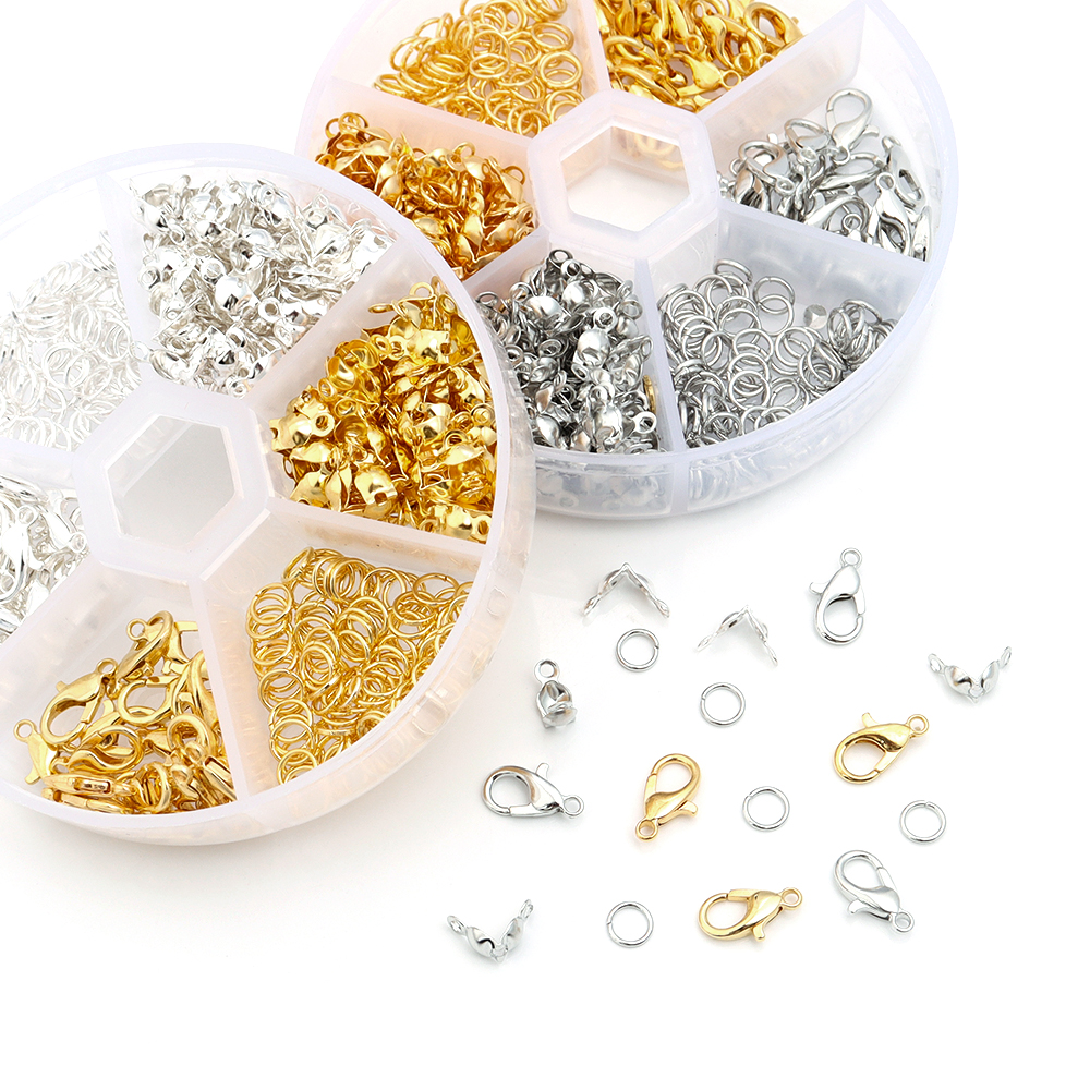 450pcs/box 2 Colors Lobster Cl – Jewelry Making Box Bewertung und Preis