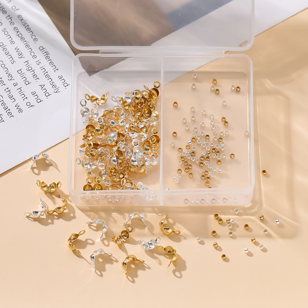 150pcs/Box 18K Gold Color Plat – Jewelry Making Box Bewertung und Preis